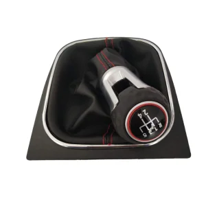 Pomo palanca de cambios con funda, VW Golf, Jetta, Scirocco en Pomos palanca de cambios de AUCO GMBH VW560028 Pomo palanca de 