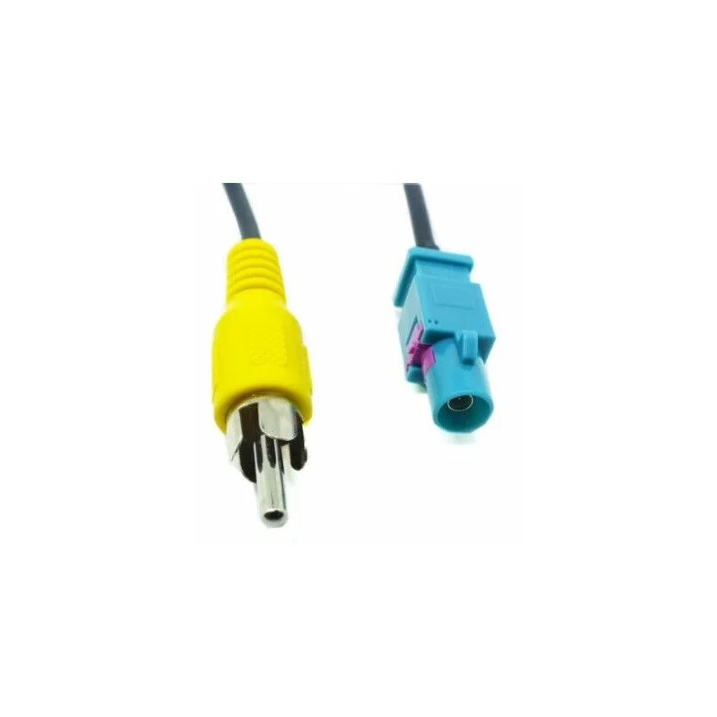 Cable adaptador RCA fakra macho, retención cámara trasera