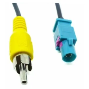 Cable adaptador RCA fakra macho, retención cámara trasera