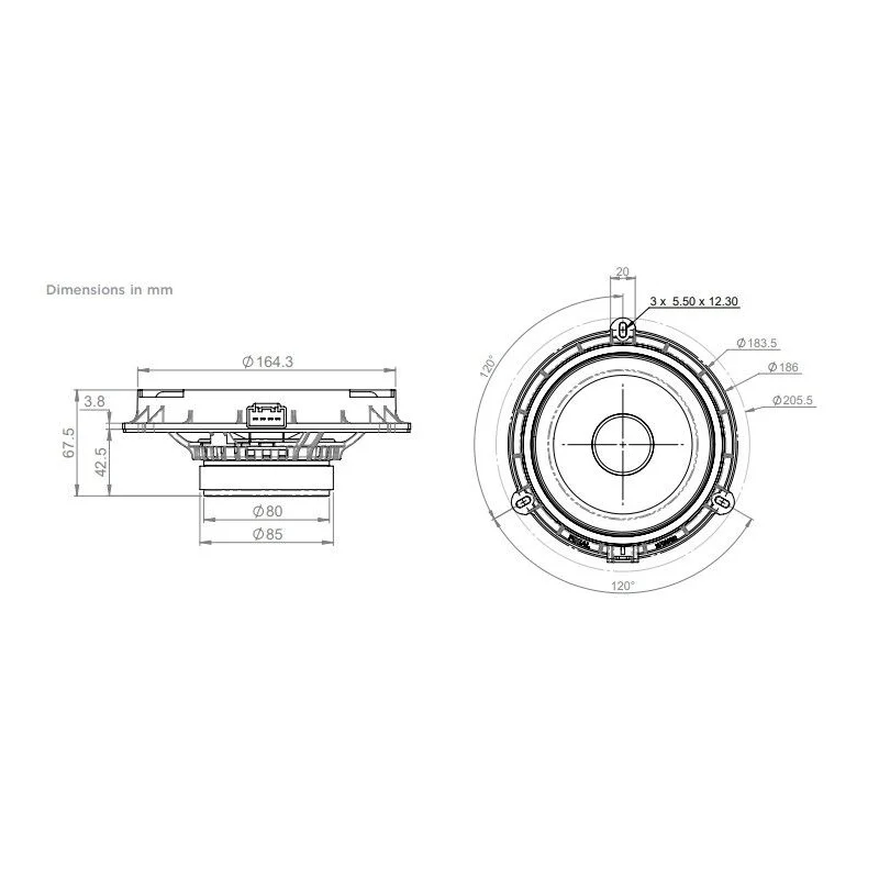 Focal ISFORD165, Altavoces 16.5cm para modelos Ford