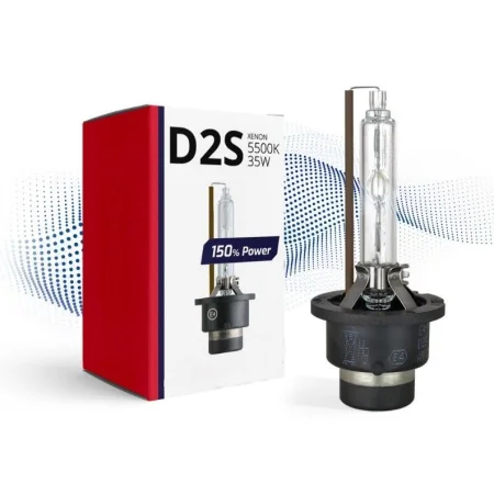 Bombilla Xenon D2S, 5500K, excelente luminosidad y duración.