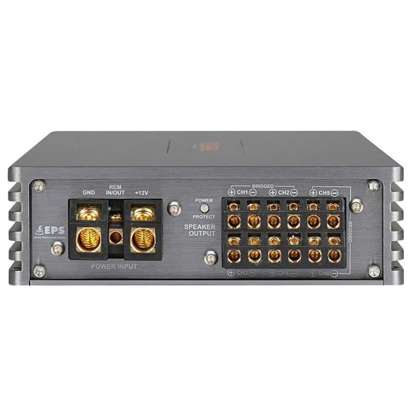 Amplificador Musway SIX100 6 canales clase D.