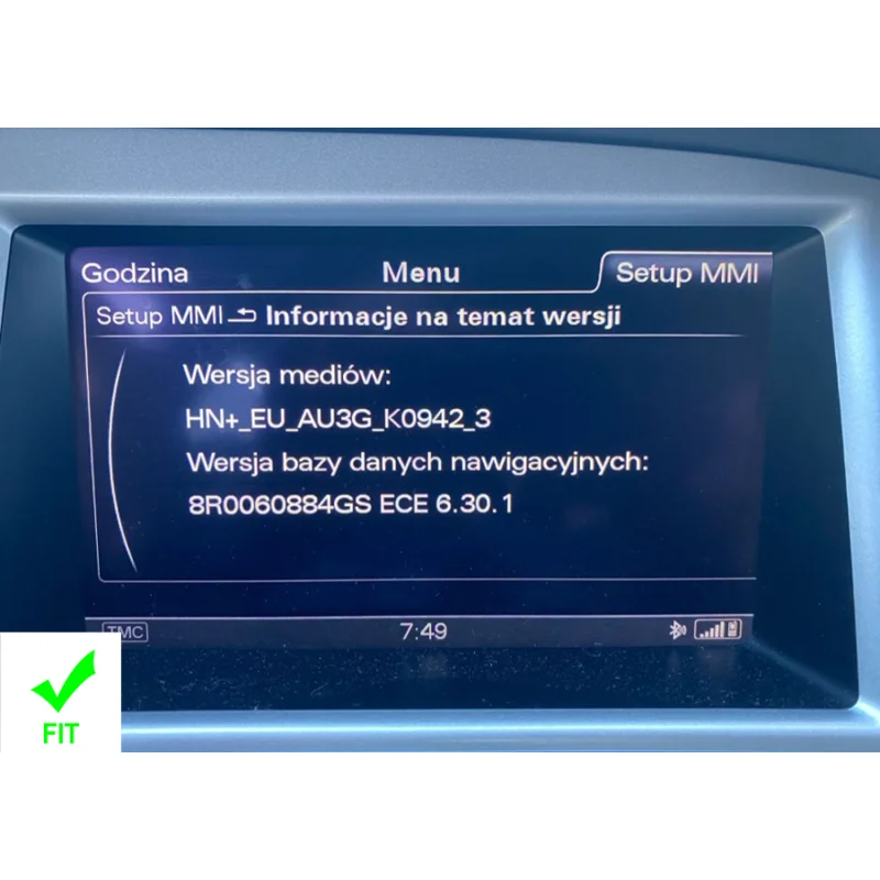Carplay Android Auto, Audi A6 A7, año 2010 2018