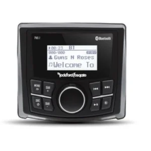 RockFord Fosgate PMX 1, Radio marino 2.3" con Bluetooth, AUX y USB.