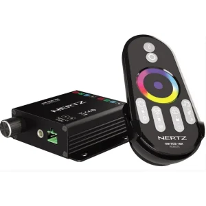 Hertz HMRGB1BK, control remoto iluminación LED altavoces marinos.