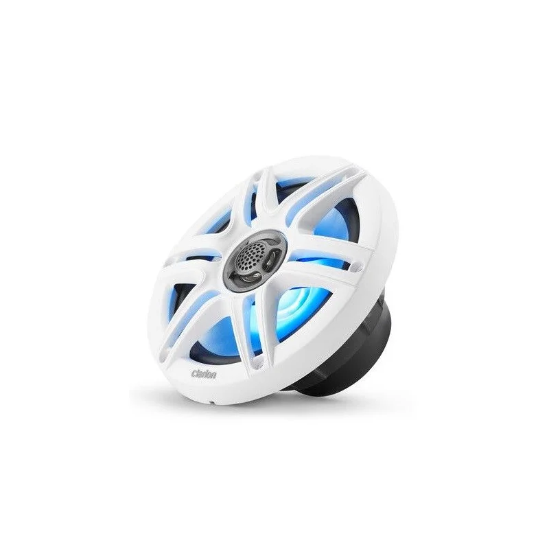 Altavoces marinos Clarion CMS 651RGB SWB, (16,5cm), iluminación RGB