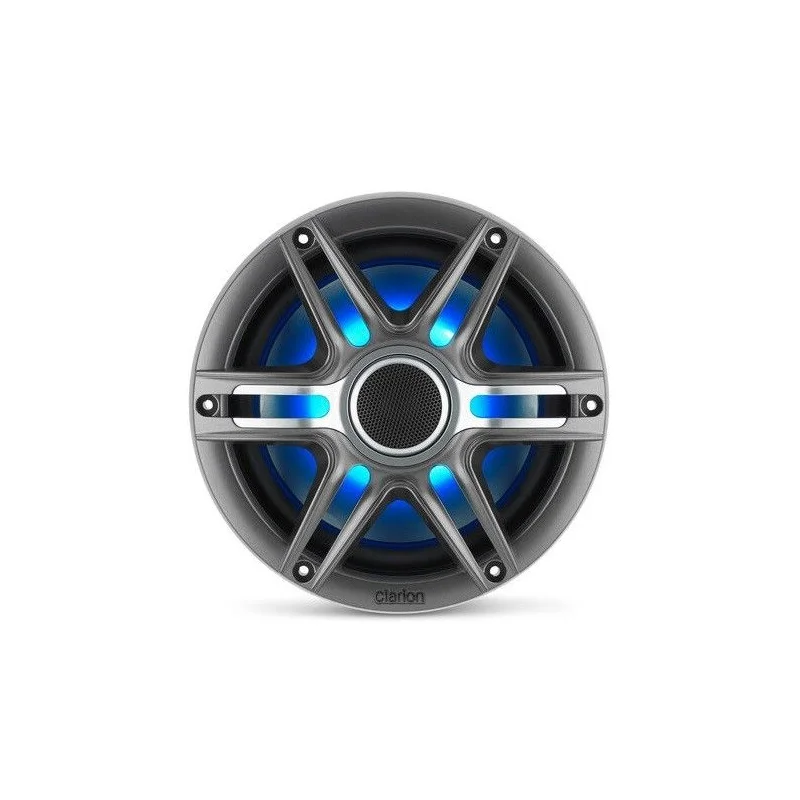 Clarion Altavoces marinos con luz led RGB, 7,7"