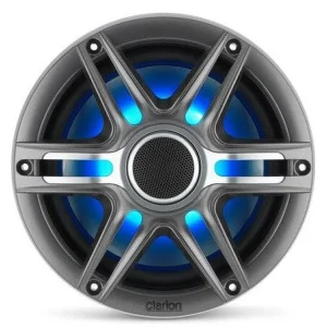 Clarion Altavoces marinos con luz led RGB, 7,7"