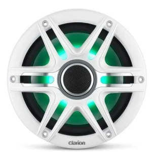 Altavoces marinos Clarion con luz led RGB, 7,7"