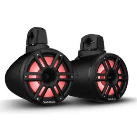 Altavoces marinos Wake Tower 8" Rockford Fosgate M2WL 8HB, con LED