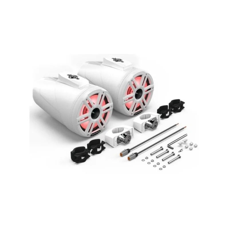 Altavoces marinos Wake Tower 8" con led, Rockford Fosgate M2WL 8H