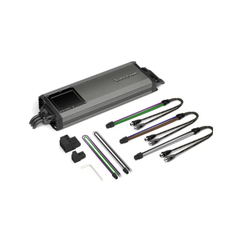 Amplificador marino 5 canales, Clase AD/BD, Rockford Fosgate M5 1500X5