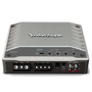 Amplificador marino mono canal Rockford Fosgate M2 500X1, Clase D, 500W de potencia, resistente al agua y al polvo