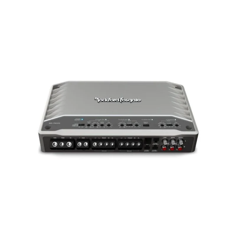 Amplificador marino 5 canales Rockford Fosgate M2 750X5, Clase D, 750W de potencia, resistente al agua