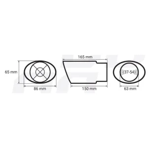 Cola escape universal INOX carbono MT 020C