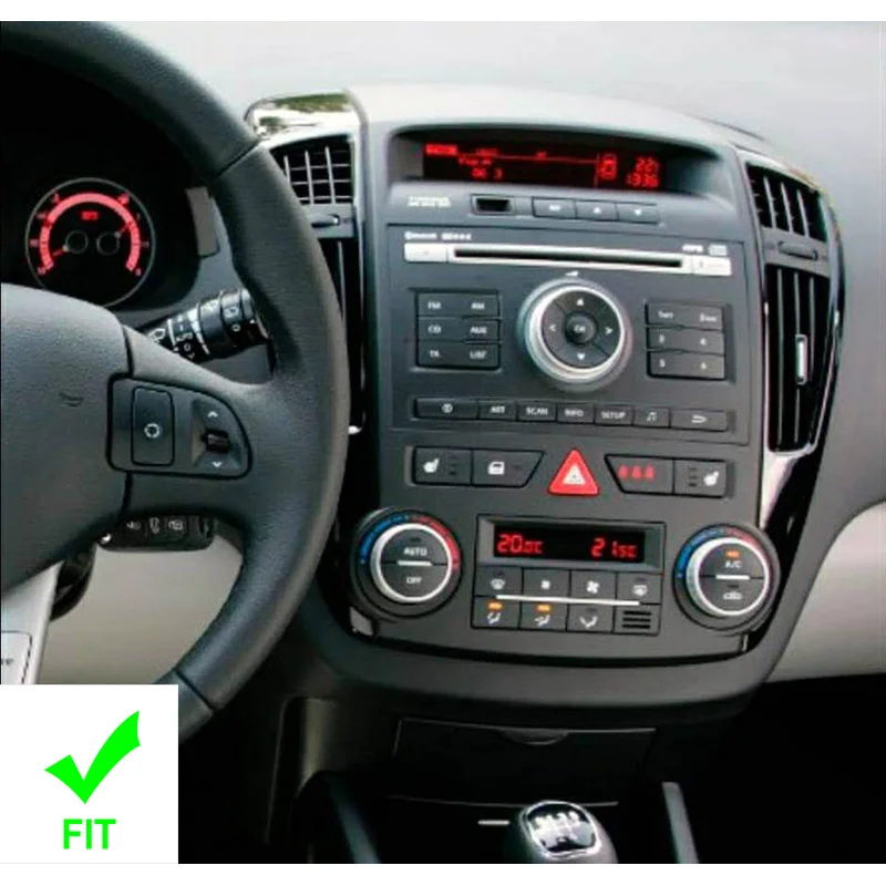 Radio navegador Kia Ceed, Pro Ceed, Venga, 2009 en Radio navegador Android de KI5744K Radio navegador para Kia Ceed, Pro Ceed