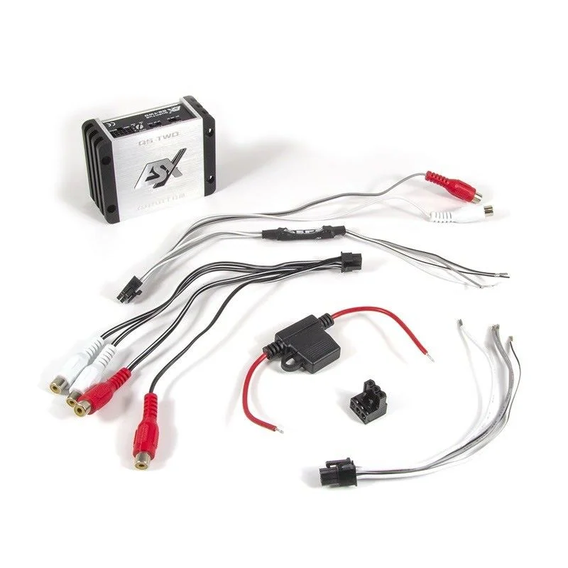 Mini amplificador ESX Audio QS TWO, digital, 2 canales