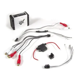 Mini amplificador ESX Audio QS TWO, digital, 2 canales