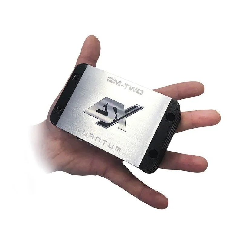 Mini Amplificador ESX audio QM TWOv2, 2 canales, 600W de potencia máxima