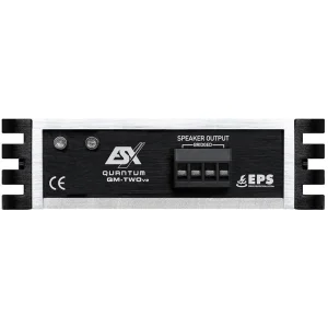 Amplificador ESX QM TWOv2, mini, digital de 2 canales