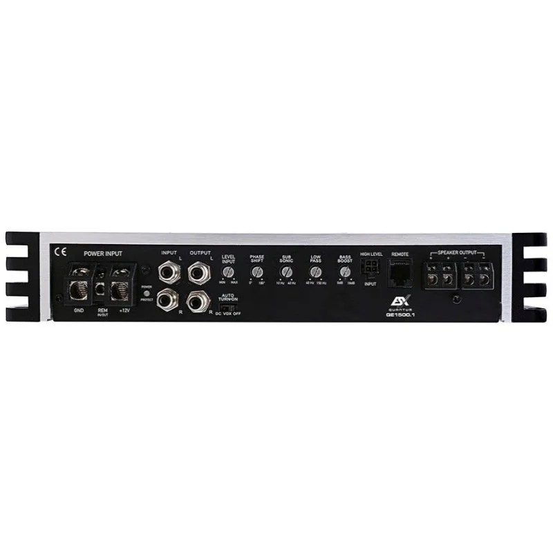 ESX Audio QE1500.1, amplificador mono canal, clase D