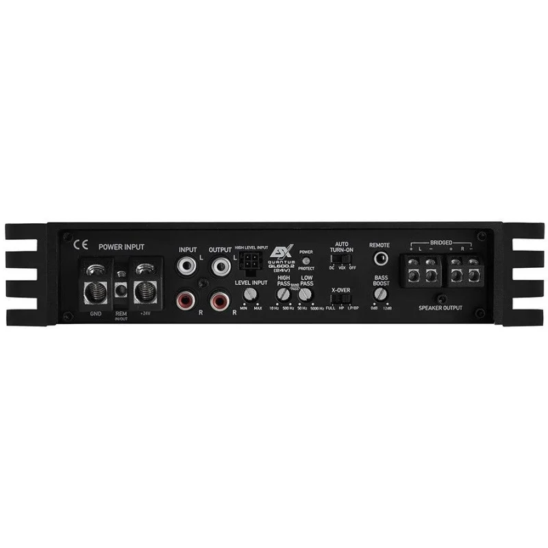 Amplificador QL600.2(24V) ESX Audio, 2 canales, digital, clase D, 24V.
