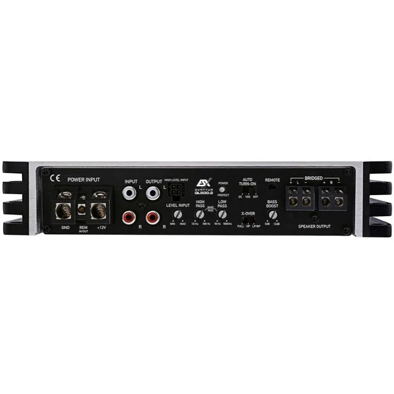 Amplificador QL500.2 ESX Audio 2 canales, clase D, digital