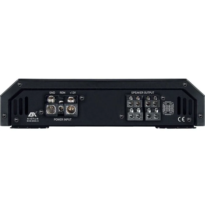 SXE250.4 ESX Audio, amplificador analógico de clase A/B y 4 canales