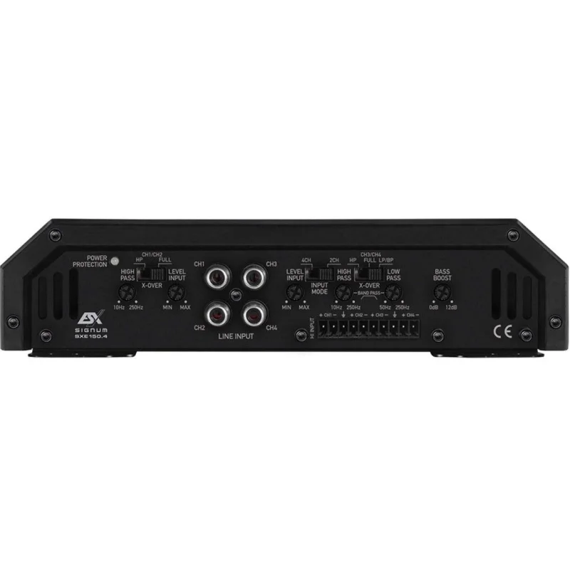 Amplificador SXE150.4 ESX Audio de 4 canales, analógico, clase A/B
