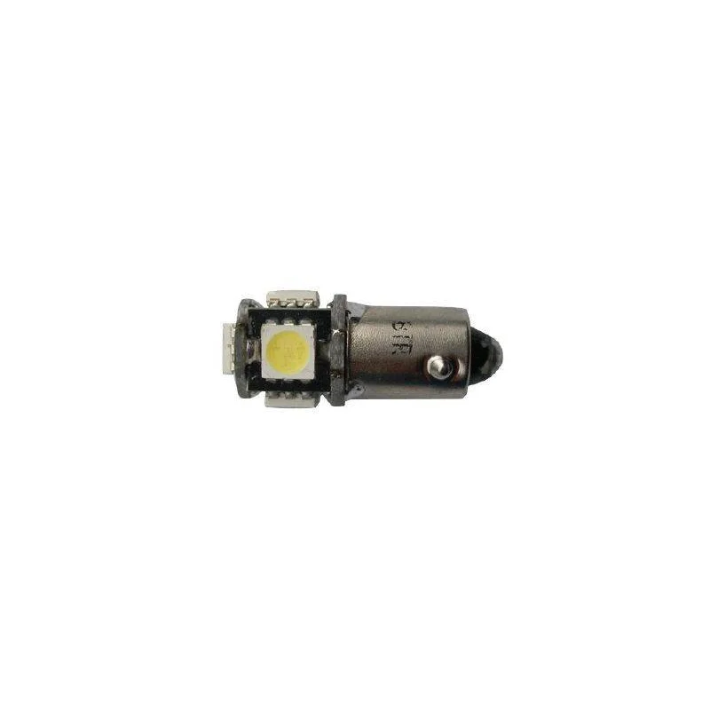 Bombilla Posición BAX9, 5 Super Led Blanco en Accesorios para coche Tuning de BOM POS 190H Bombilla Led de posisión BAX9 H6W 