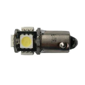 Bombilla Posición BAX9, 5 Super Led Blanco en Accesorios para coche Tuning de BOM POS 190H Bombilla Led de posisión BAX9 H6W 