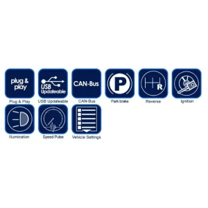 CTUVX02 Interface mandos volante, sensores parking, clima Opel Karl 2015 2019