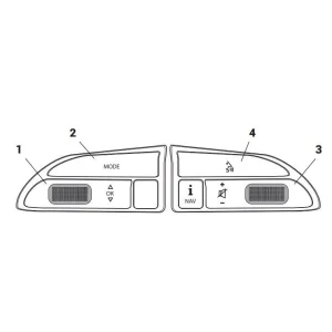 Interface mandos volante Audi A4, A5, año 2008 2016, Infodapter