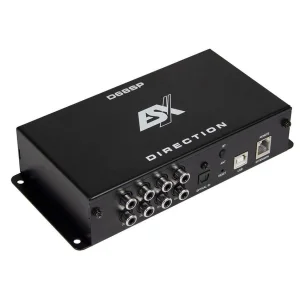 Procesador de señal de audio digital D68SP Esx Audio, 6 canales, digital