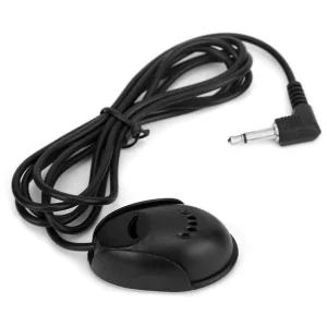 Micrófono externo para radios de coche, cable 3m. Conector 3,5 mm