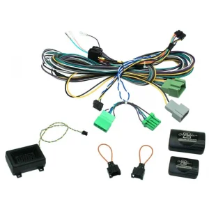 Interface mandos volante CTSVL004.2, sensores parking, sonidos alerta y bypass al amplificador de origen.