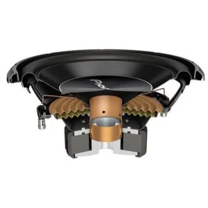 Subwoofer 30cm (12") Pioneer TS A300S4, impedancia 4Ohm, potencia máx 1500W, potencia RMS 500W