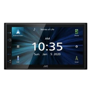 JVC KW M560BT Apple CarPlay y Android Auto, 6,8"