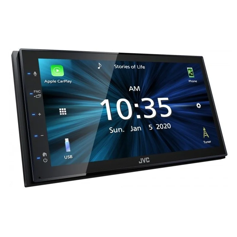 Radio con pantalla 6,8", JVC KW M560BT