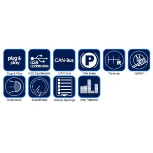 CTULR03 Interface mandos volante Land rover Evoque 2011 2014