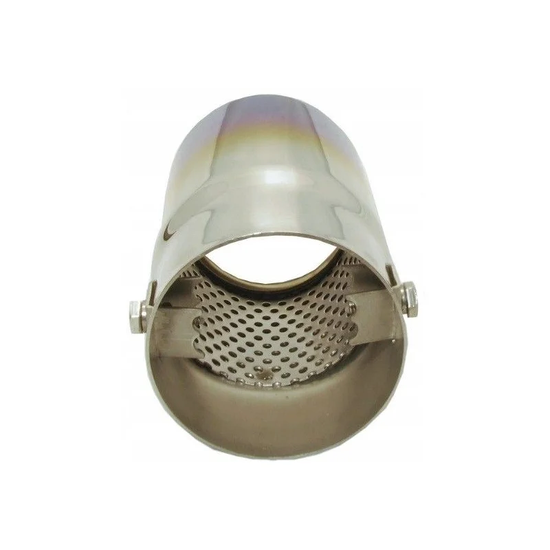Embellecedor cola de escape INOX, modelo MT 017BLC