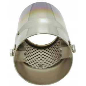 Embellecedor cola de escape INOX, modelo MT 017BLC