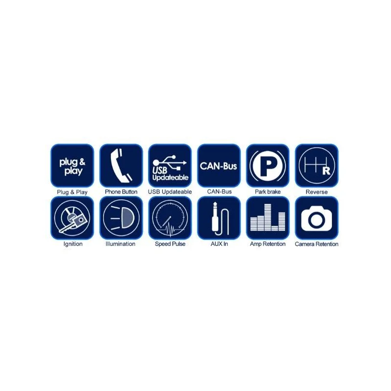 Interface mandos volante Toyota RAV4, año 2019 2020. Vehículos amplificados