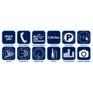 Interface mandos volante Toyota RAV4, año 2019 2020. Vehículos amplificados