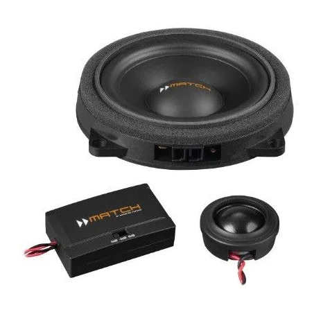 Altavoces 4" BMW serie 1,2,3,4,5,6,7, X1/2/3/4, Match UPC42BMW FRT.2