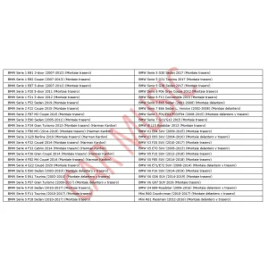 Compatibilidades Match UPC42BMW FRT.3