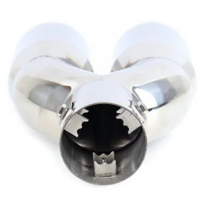 Embellecedor para cola de escape, acero inoxidable.