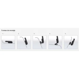 Manos libres Bluetooth con pantalla táctil a color 2,8" Bury CC 9056 PLUS, 240x320 pixeles QVGA TFT
