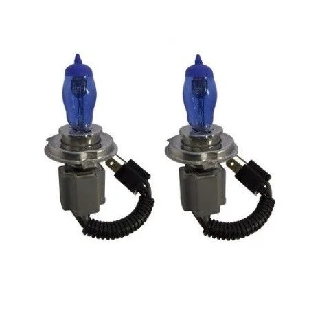 Bombillas H4, 100W, luz blanca tipo xenon
