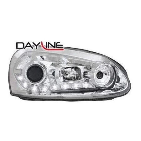 Faros luz diurna VW Golf V 2003 2008 en Faros con diseño Luz Diurna de Dectane SWV06GX Faros luz diurna VW Golf V 2003 2008
Ul
